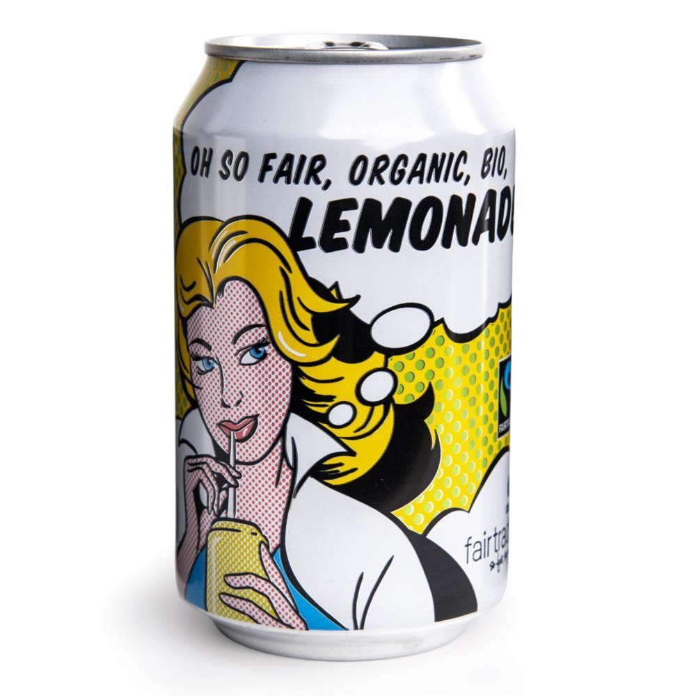 Oxfam Fair Trade Organic Lemonade 330ml - 12 Pack