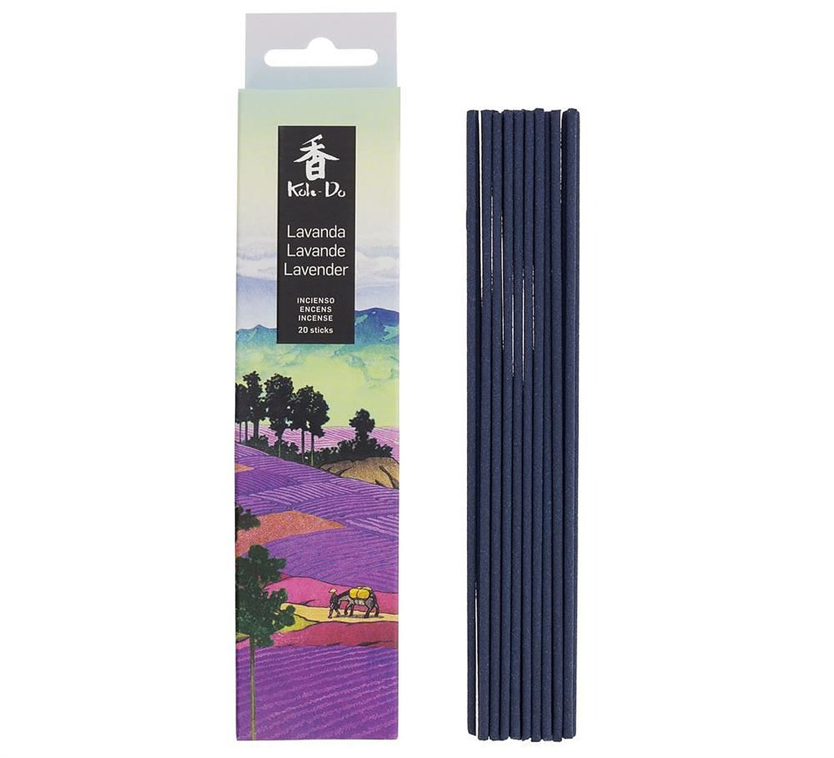 Tierra Zen Koh Do Incense - Lavender 20 Sticks - 12 Pack