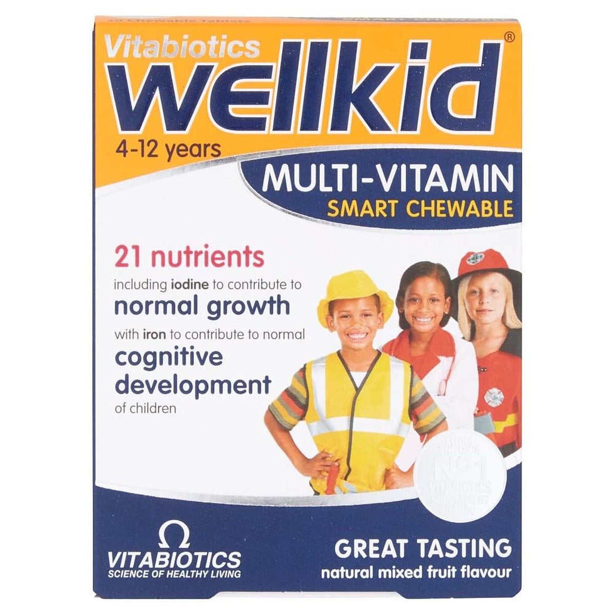 Vitabiotics Wellkid Multi-Vitamin Smart Chewable - 30 Tablets - image 2