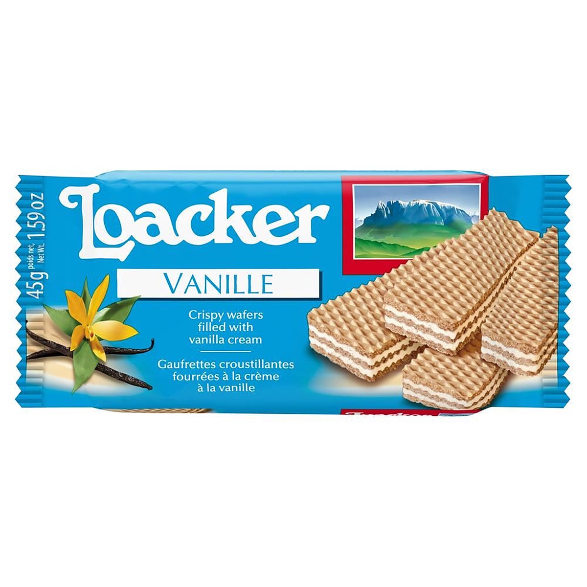 Loacker Vanilla 45g Single Pack