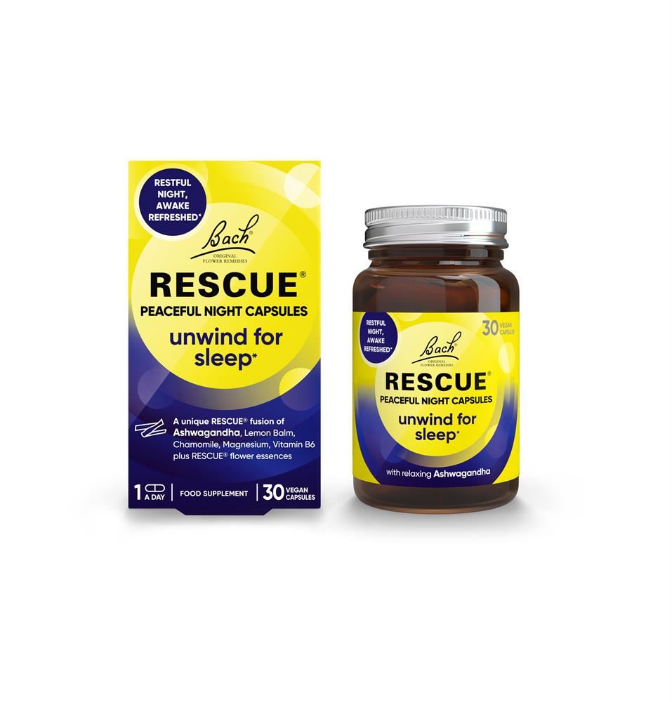 Rescue Peaceful Night Capsules 30 Caps