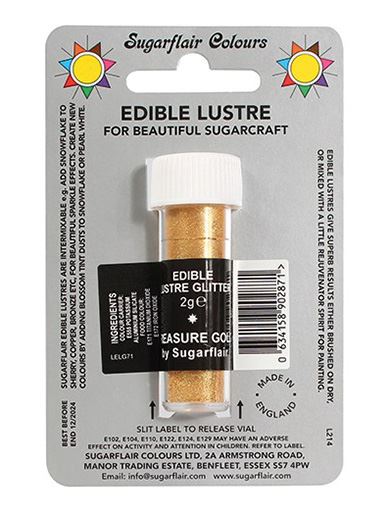 Sugarflair Edible Lustre - 2g All Shades