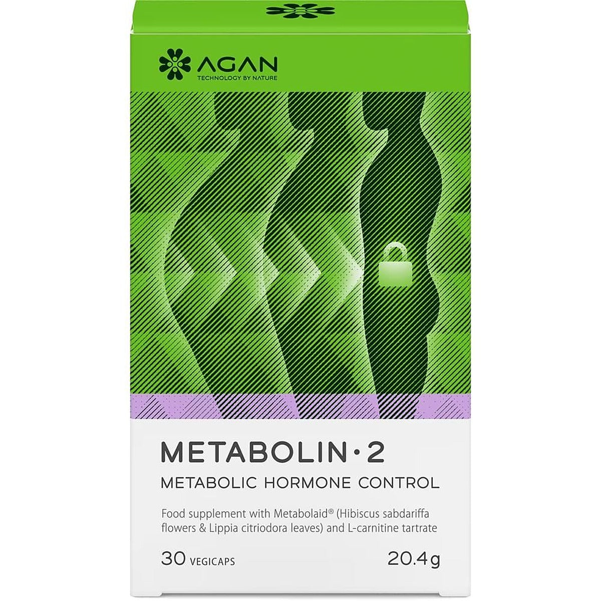AGAN METABOLIN 2 Metabolic Hormone Control 30 capsukes