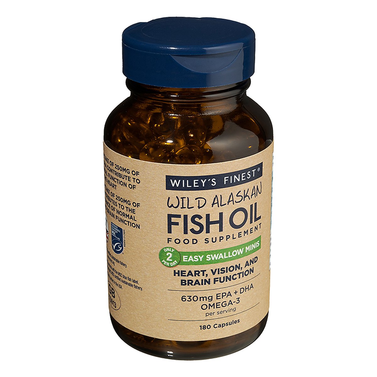 Wiley's Finest UK Easy Swallow Minis 180 Capsules - image 5