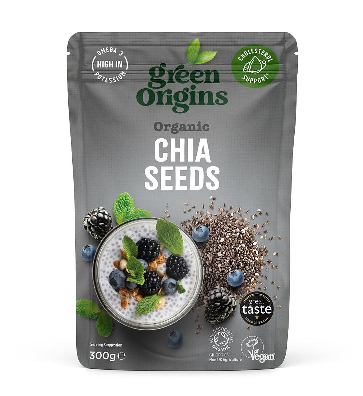 Green Origins Organic Chia Seeds 300g