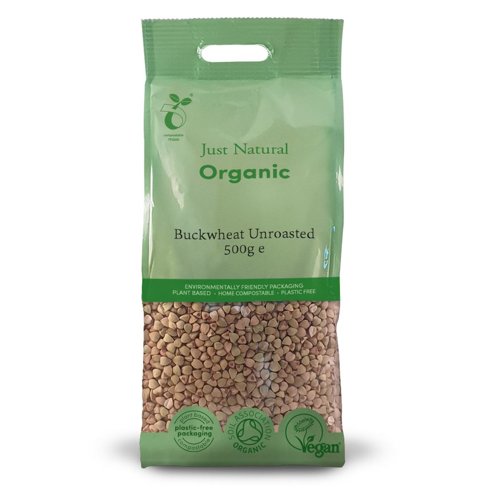 Just Natural Organic Organic Buckwheat Unroasted 500g