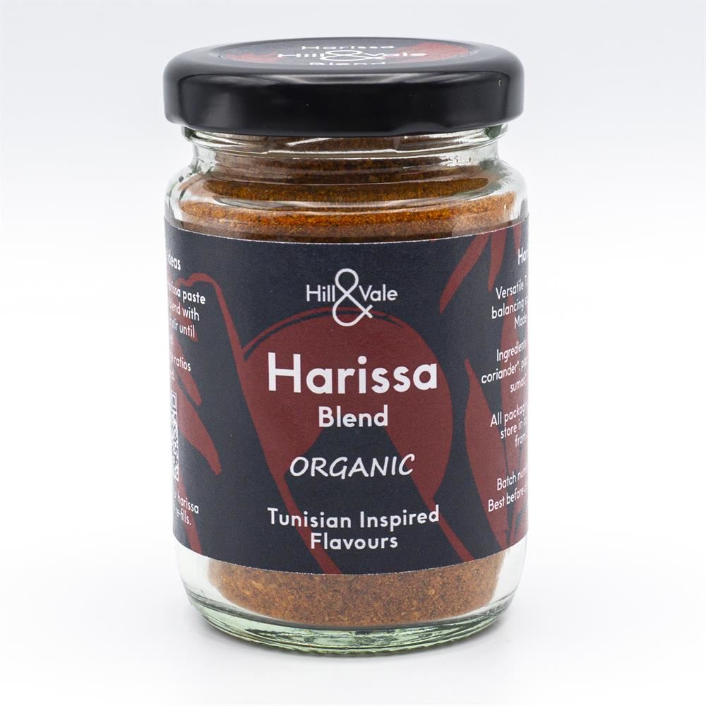 Hill & Vale Organic Harissa Blend Seasoning 40g