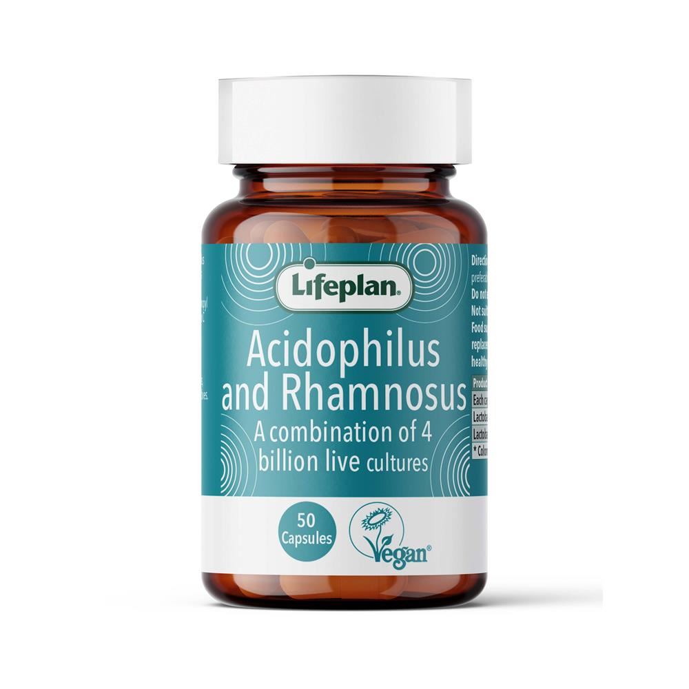 Lifeplan Acidophilus & Rhamnosus 50 Capsules