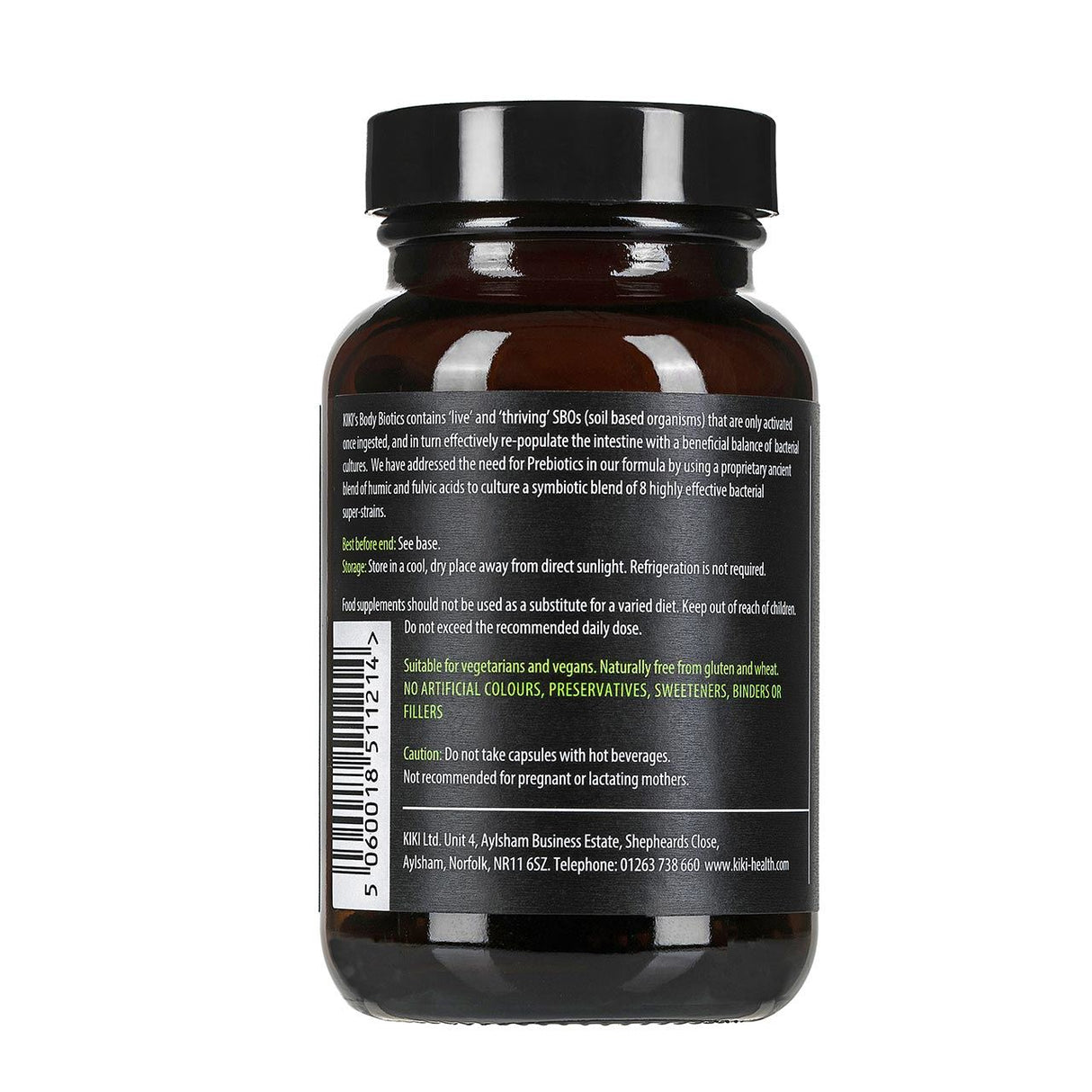 Kiki Health Body Biotics - 120 Vegicaps