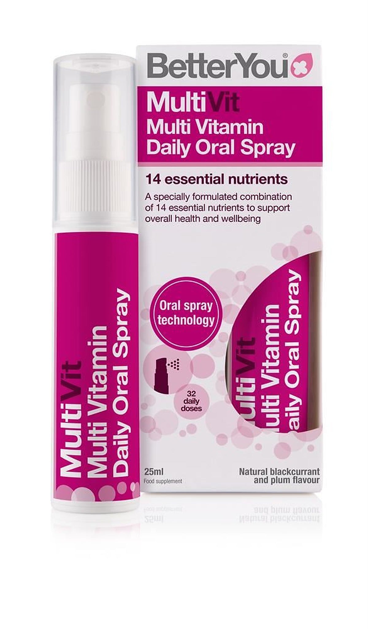 BetterYou MultiVit Oral Spray 25ml