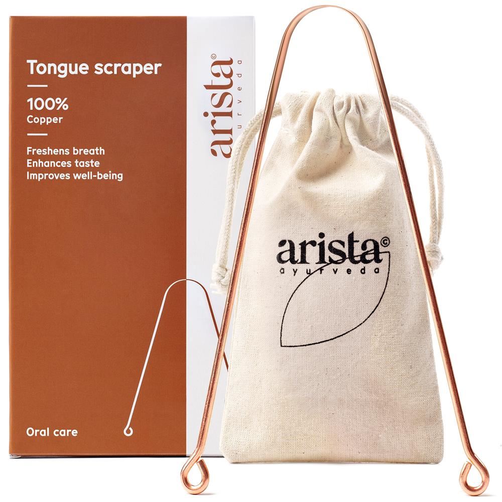 Bambaw Arista Copper Ayurvedic Tongue Scraper