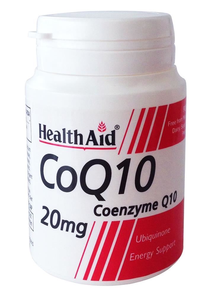 HealthAid CoQ-10 20mg Prolonged Release 30 Tablets