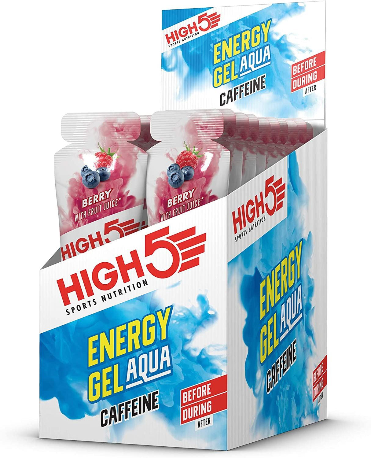 High 5 Energy Gel All Flavours - Pack of 20