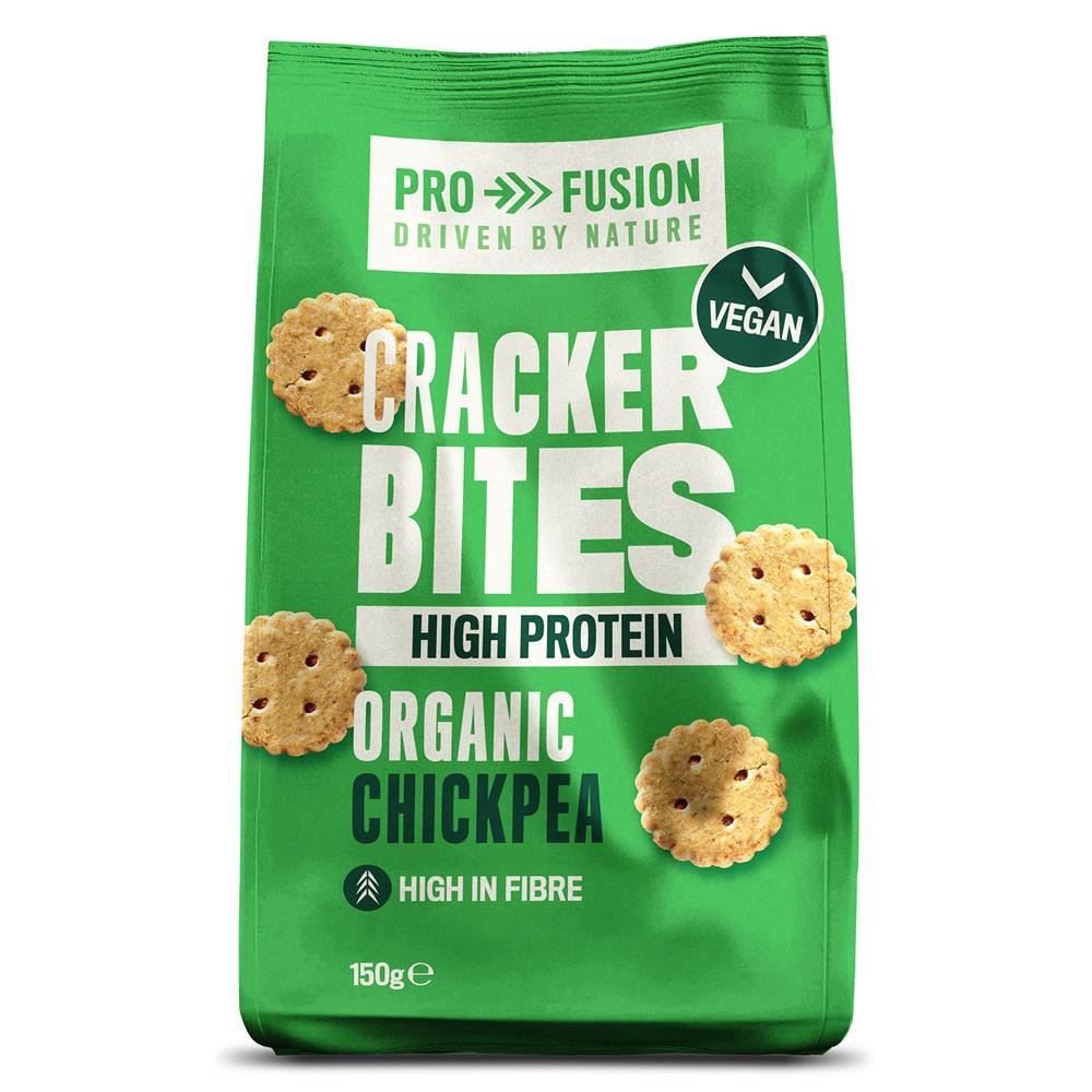 Profusion Organic High Protein Chickpea Cracker Bites 150g