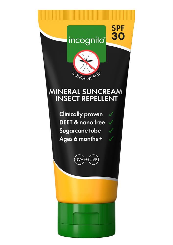 incognito Suncream Insect repellent Moisturiser SPF30 (Advanced) 100ml