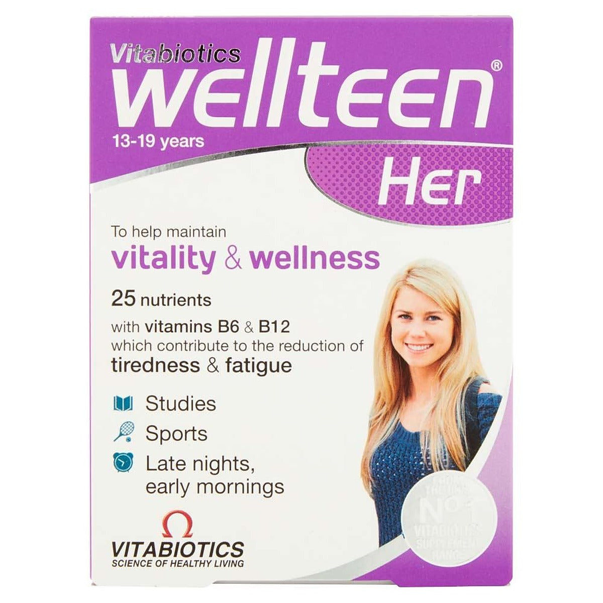 Vitabiotics Wellteen Her - 30 Tablets - image 2