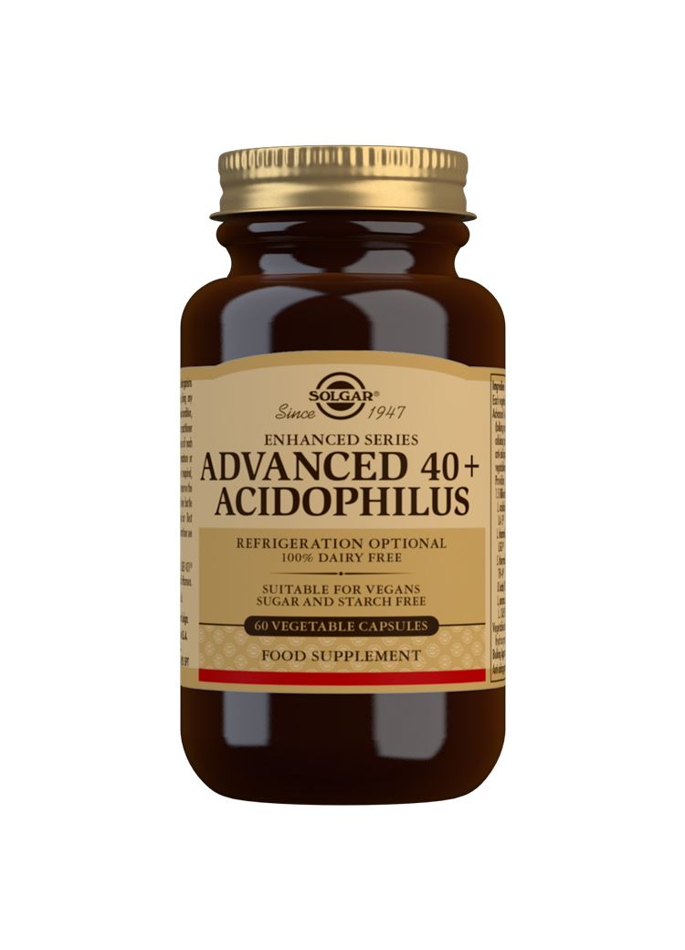 Solgar Advanced 40+ Acidophilus - 60 Vegicaps