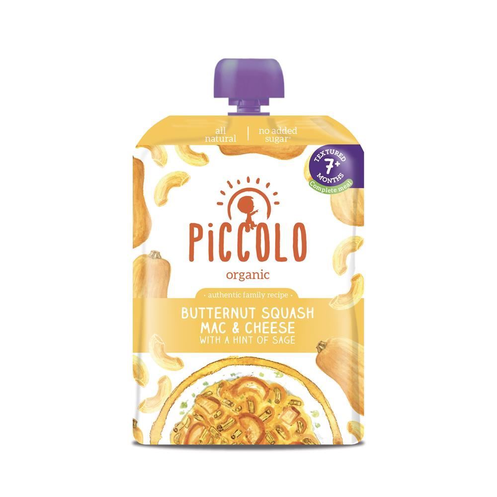 Piccolo Butternut Squash Mac & Cheese with Sage 130g - 7 Pack