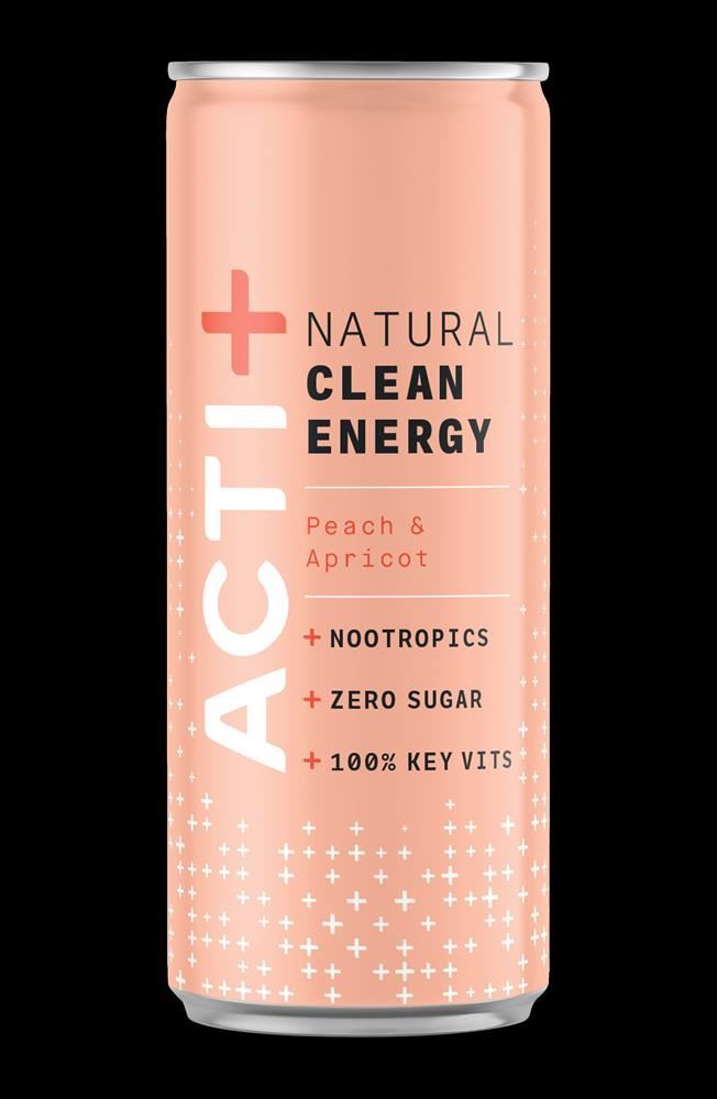 ACTIPH Water Acti+ Natural Clean Energy Drink - 6 Pack