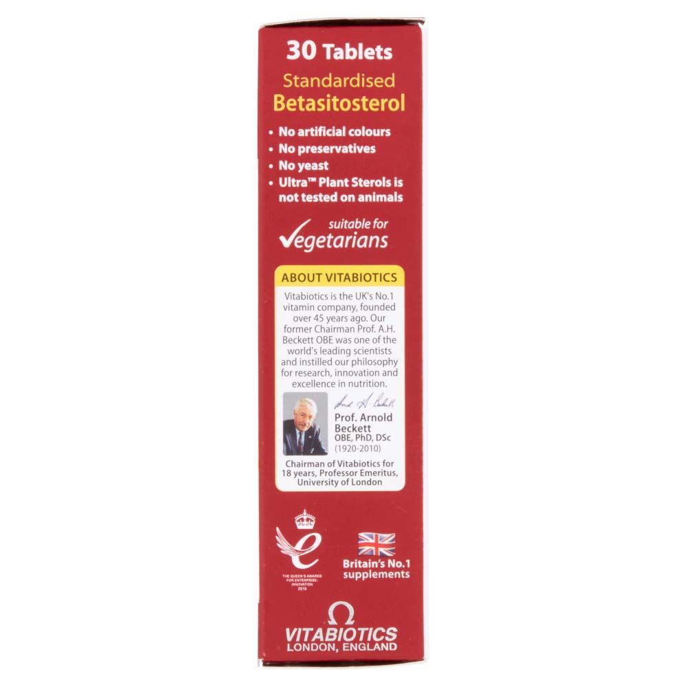 Vitabiotics Ultra Plant Sterols 1500mg Premium Quality - 30 Tablets