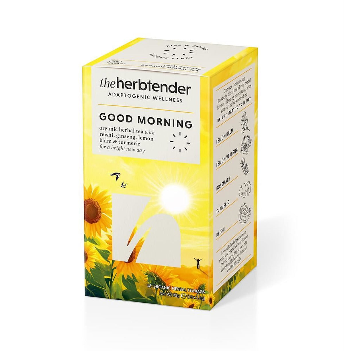 The Herbtender Organic Herbal Tea - Good Morning 18bag