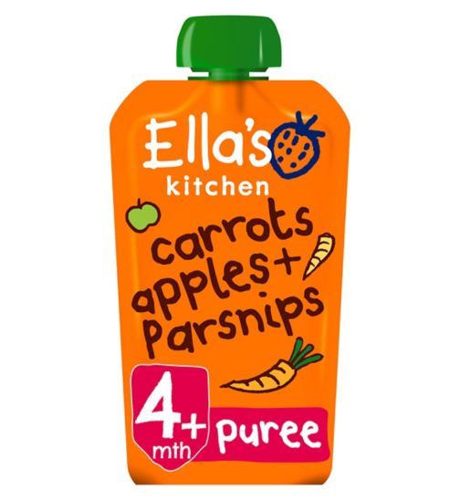 Ella's Kitchen Stage 1 From 4 Months Organic Baby Food 120g (Pack of 7)