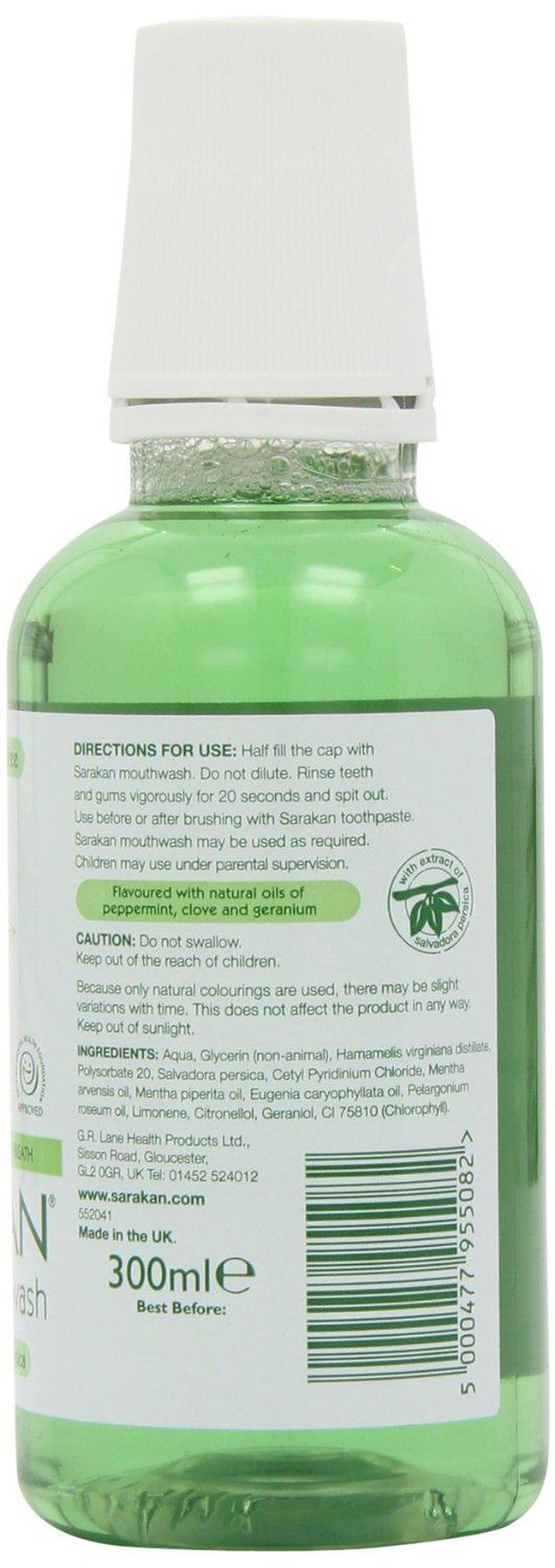 Sarakan 300ml Anti Plaque Mouthwash- Multibuy - image 3
