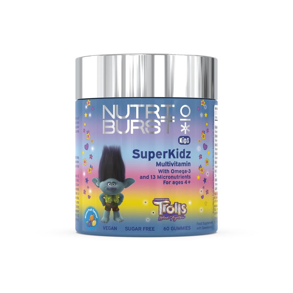 Nutriburst Superkidz Multivitamin with Omega-3 60 gummies