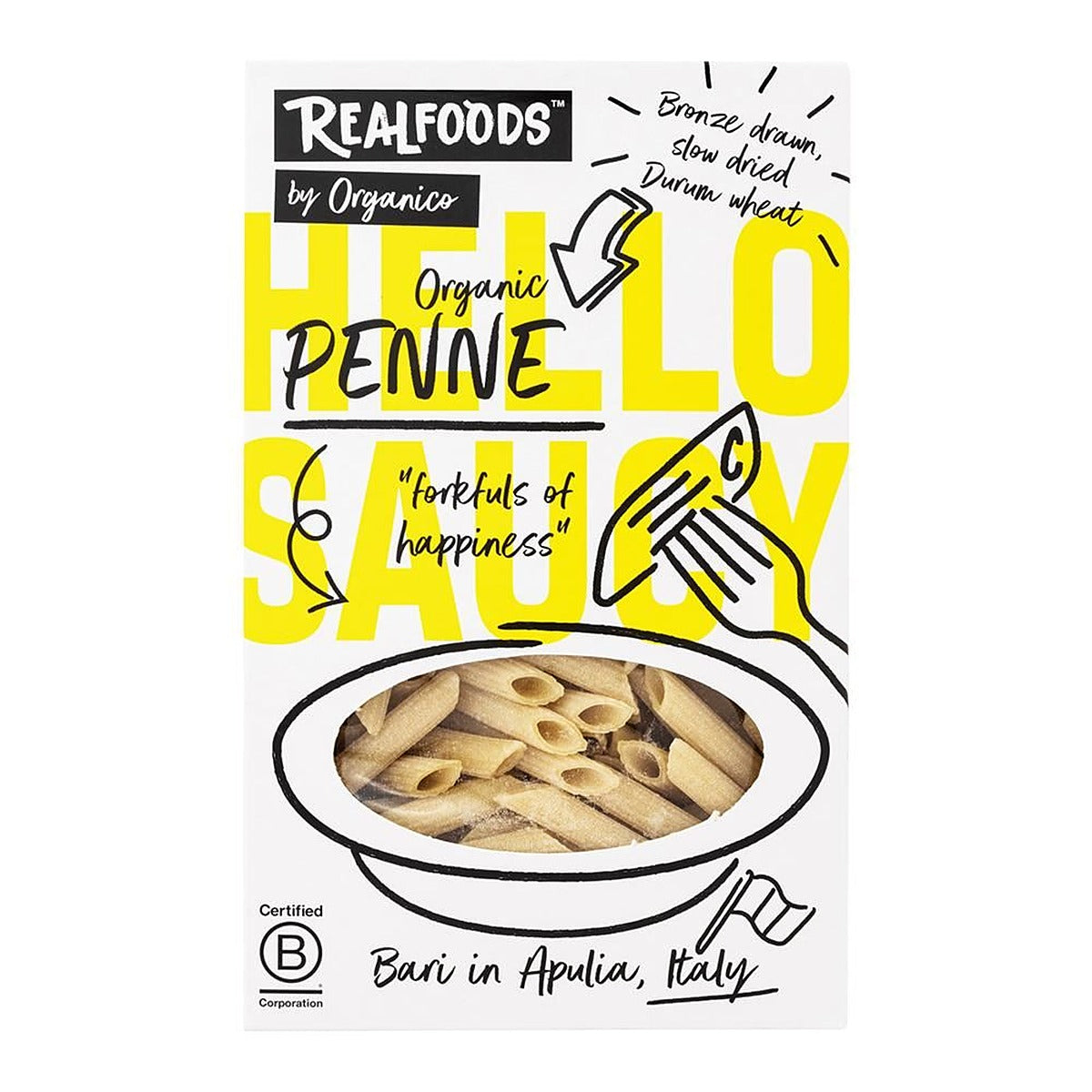 Organico Organic Penne Quills 500g