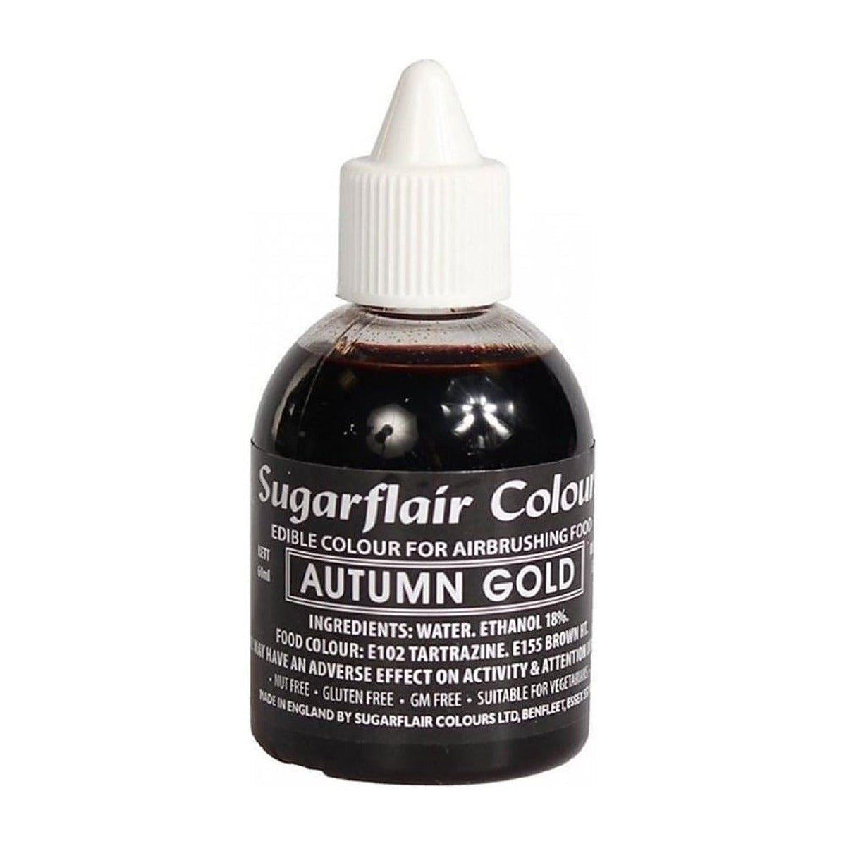 Sugarflair AIRBRUSH Edible Liquid Colours - 60ml All Shades - image 18
