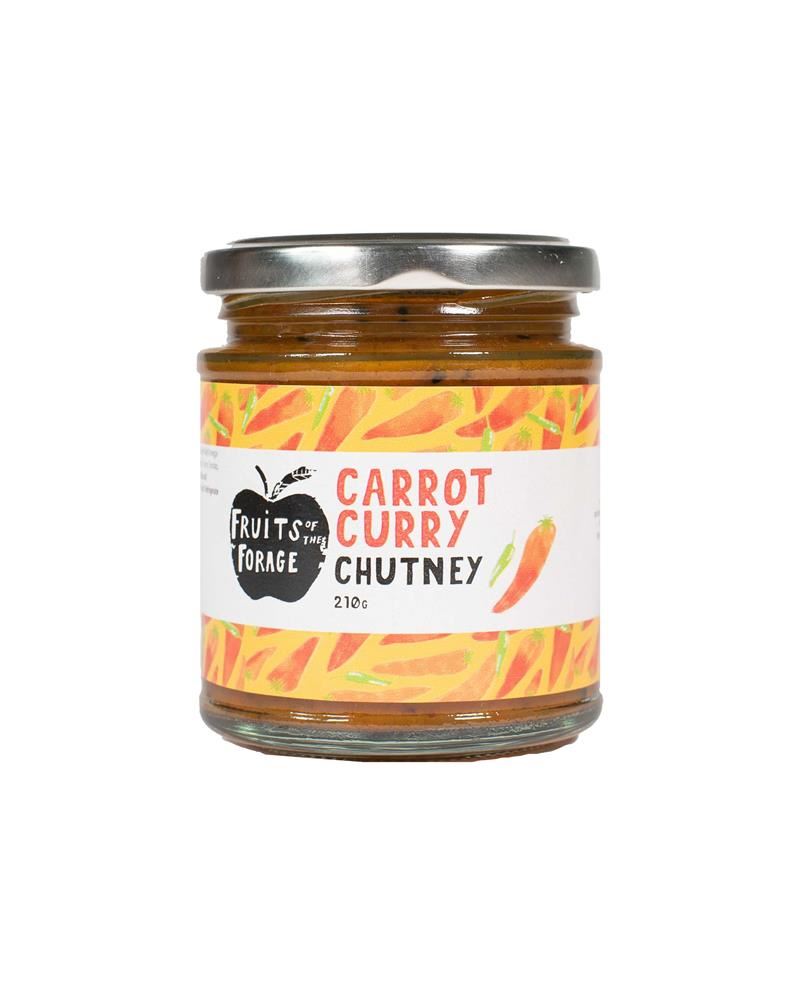 Fruits of the Forage Carrot Curry Chutney 200g
