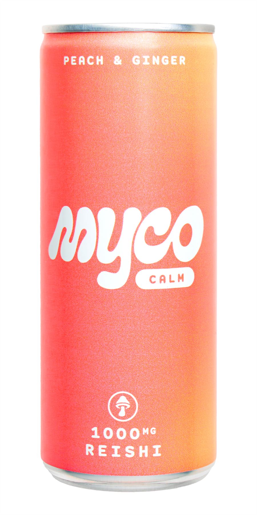 Myco Calm Sparkling Peach & Ginger Low Calorie Drink 250ml
