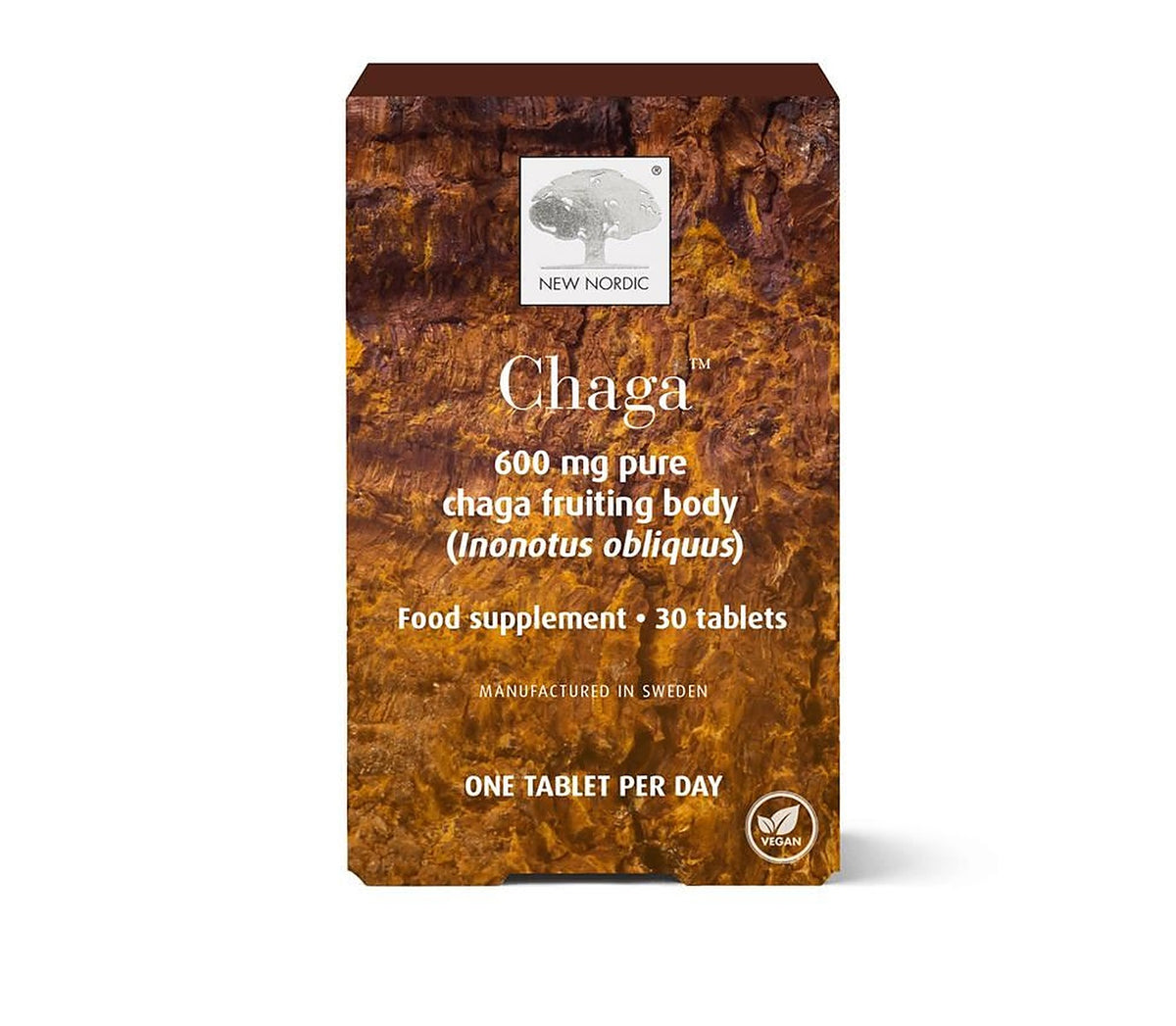 New Nordic Chaga 30 tablets