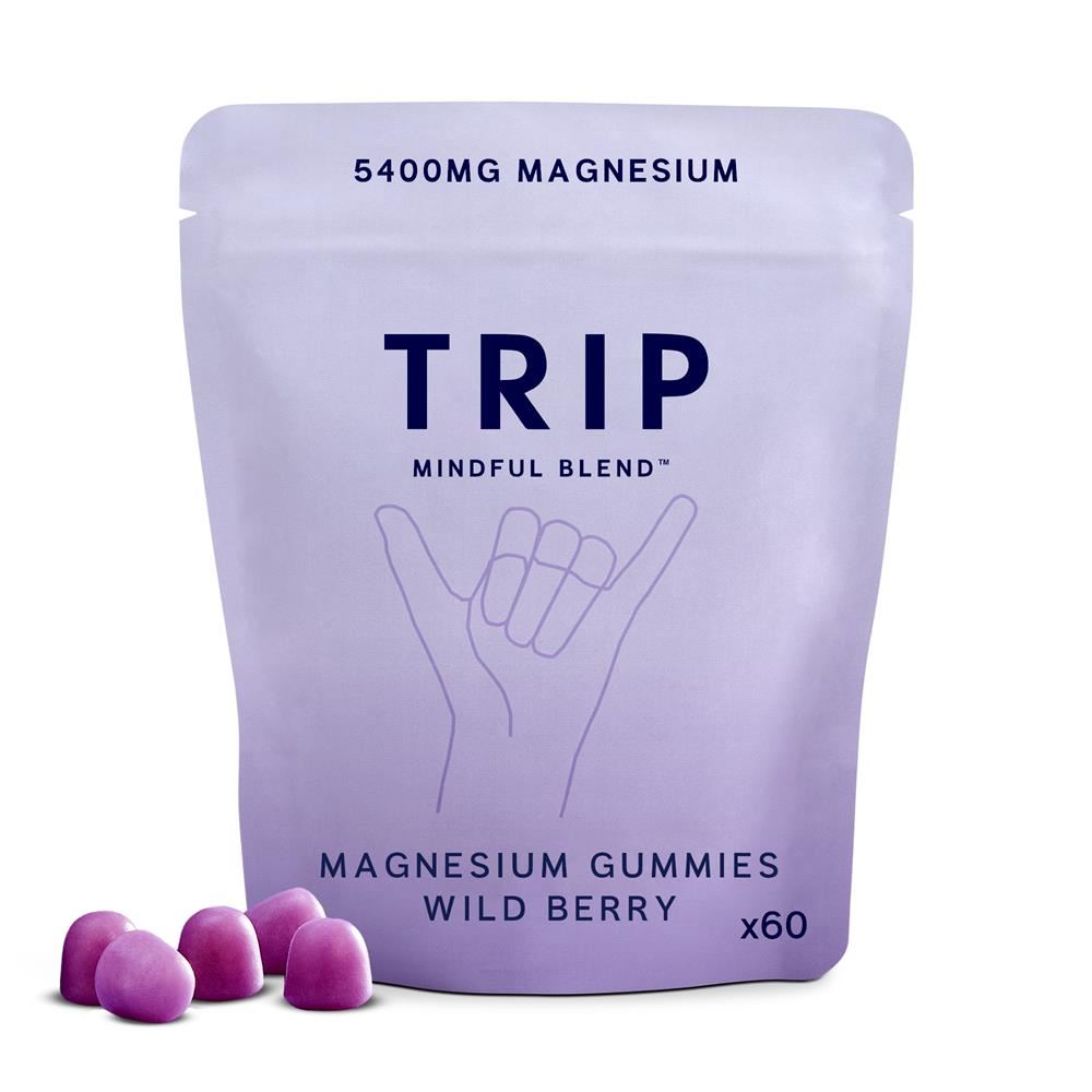 Trip Drink Ltd Wild Berry Magnesium Gummies x 60
