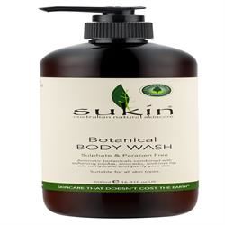 Sukin Botanical Body Wash Pump 500ml