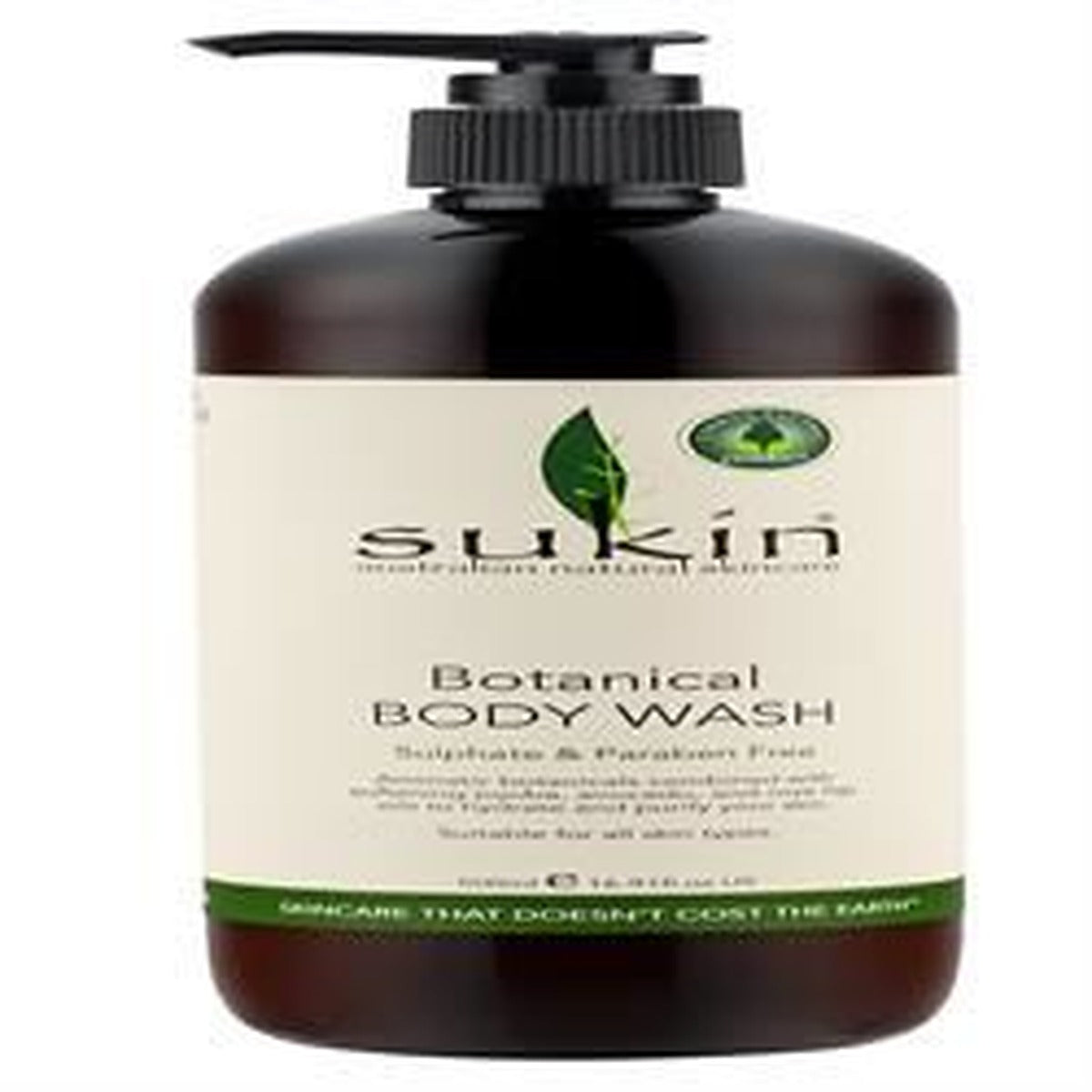 Sukin Botanical Body Wash Pump 500ml
