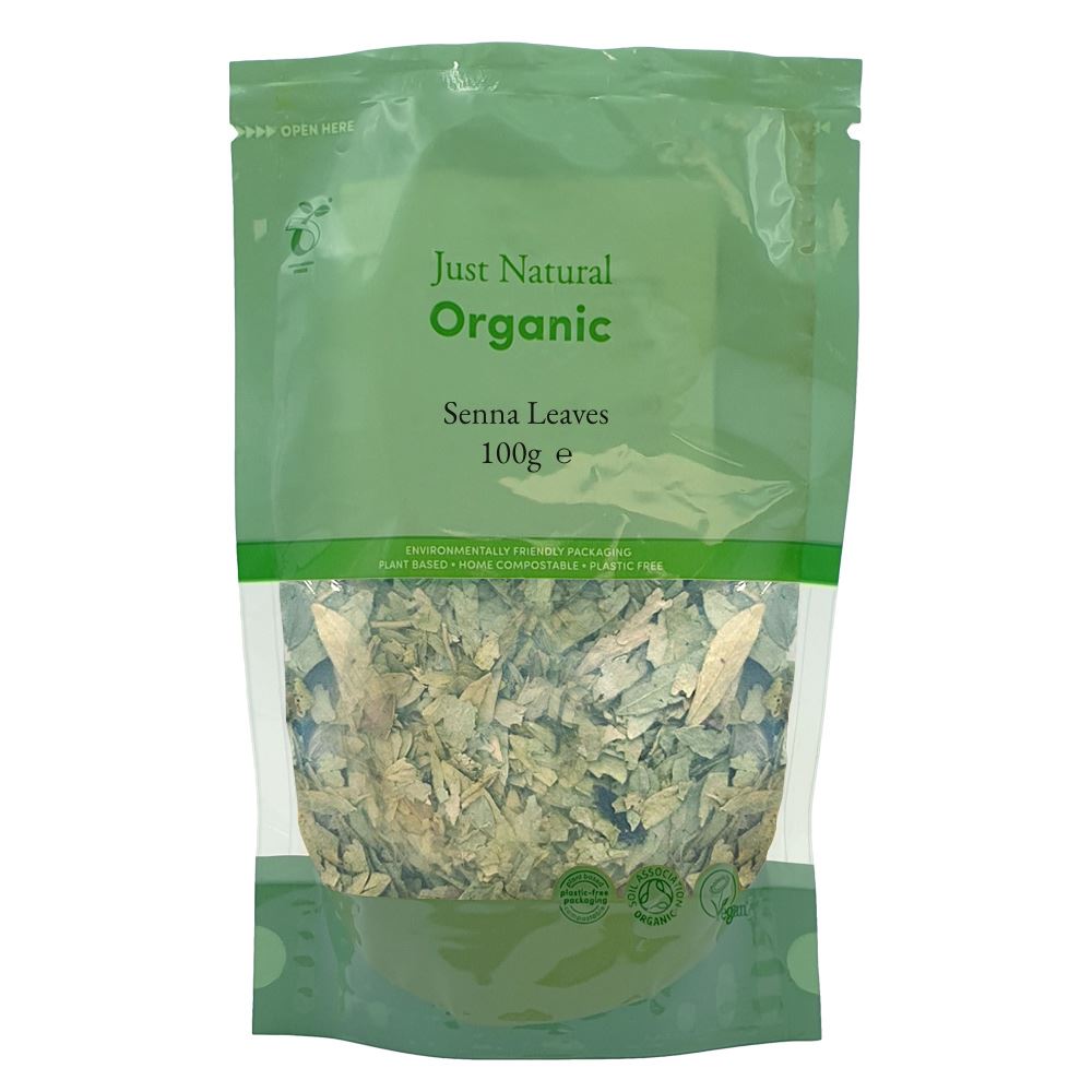 Just Natural Organic Organic Senna Leaves 100g