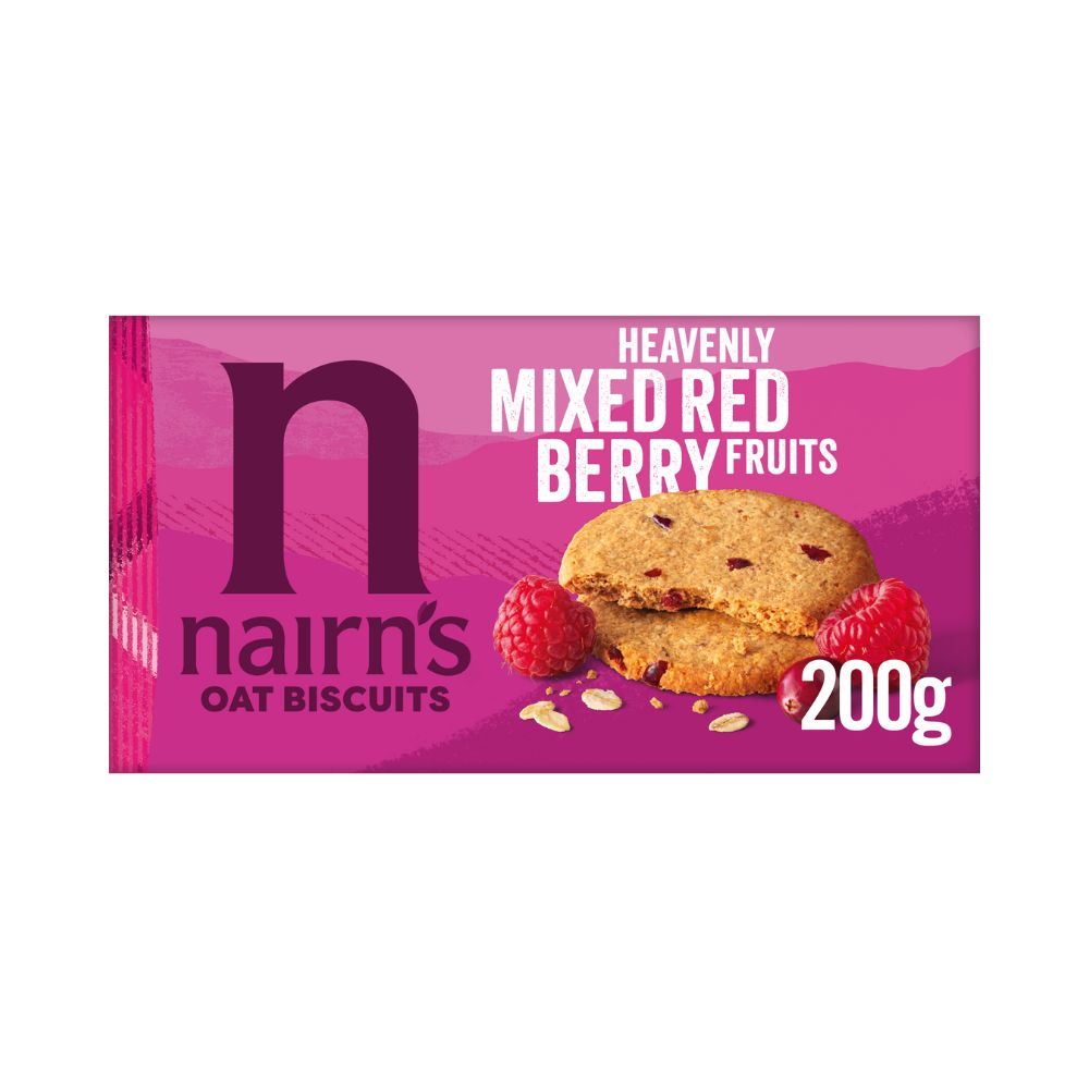 Nairns Mixed Berries Oat Biscuit 200g