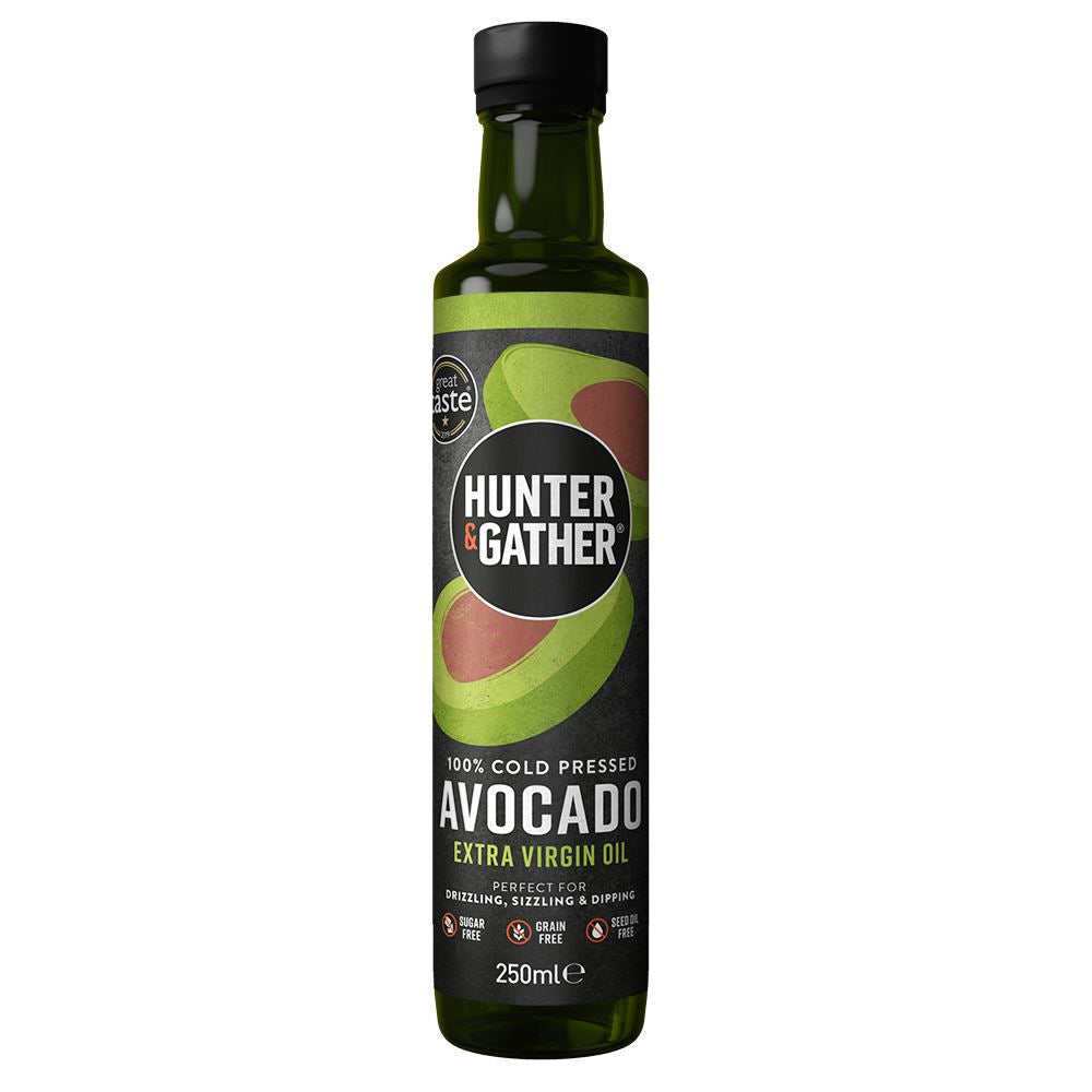 Hunter and Gather Extra Virgin Avocado Oil - Cold Pressed 250ml