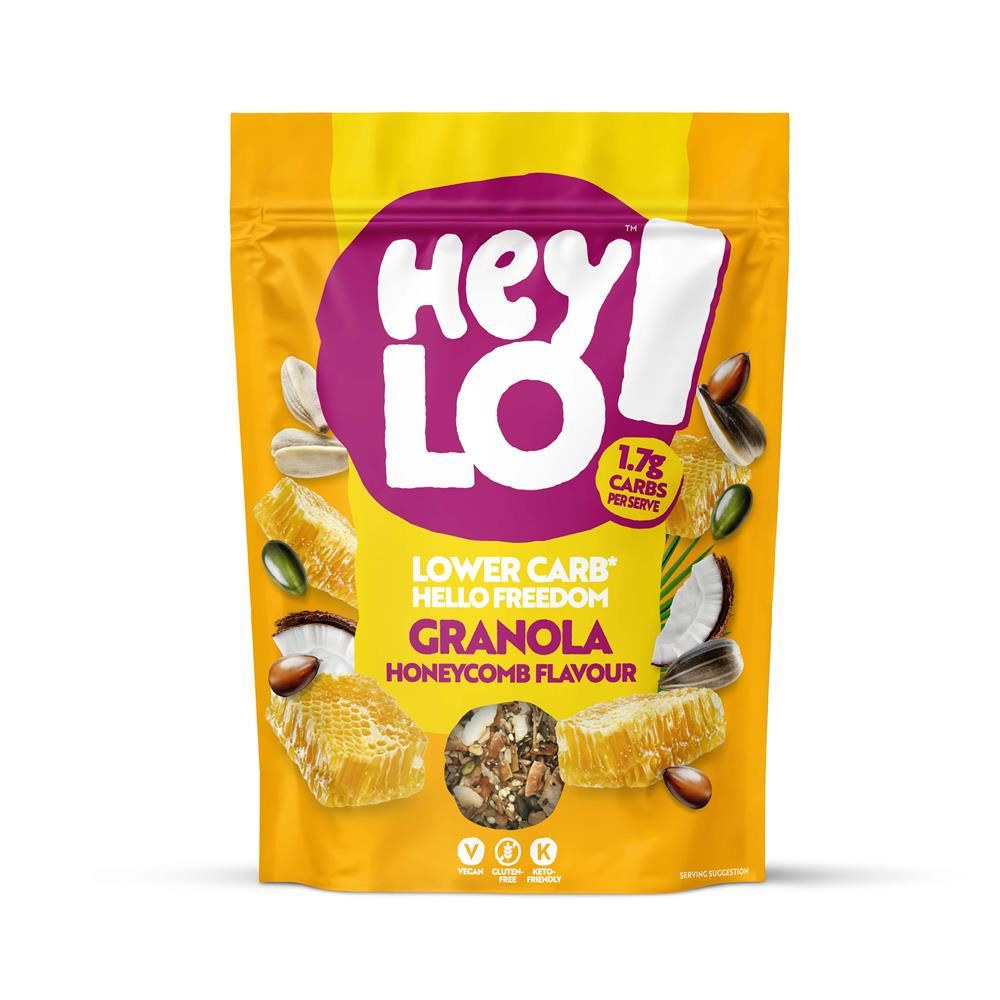 Heylo Honeycomb Keto Granola 360g Pouch