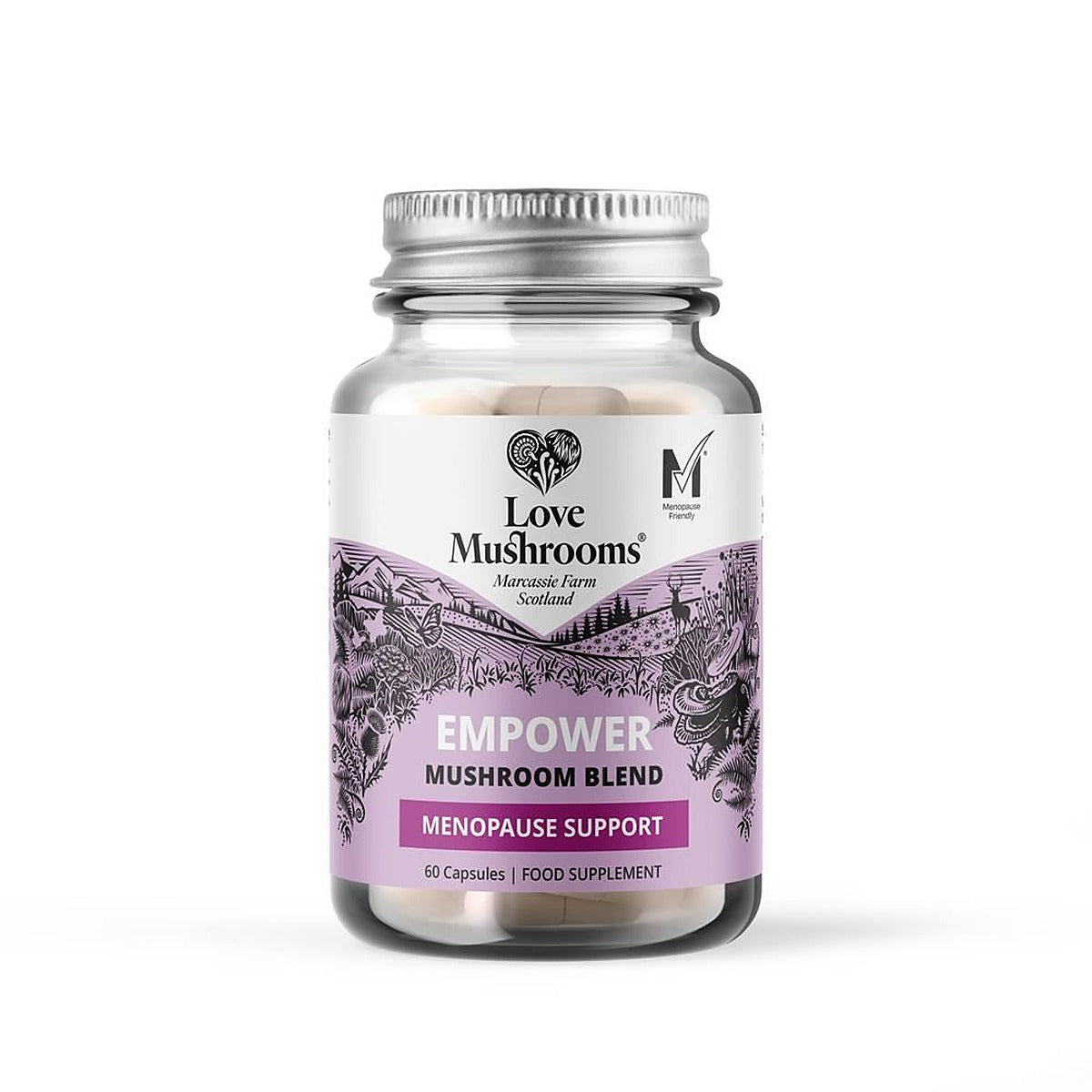 Love Mushrooms Empower Menopause Support 60 Capsules