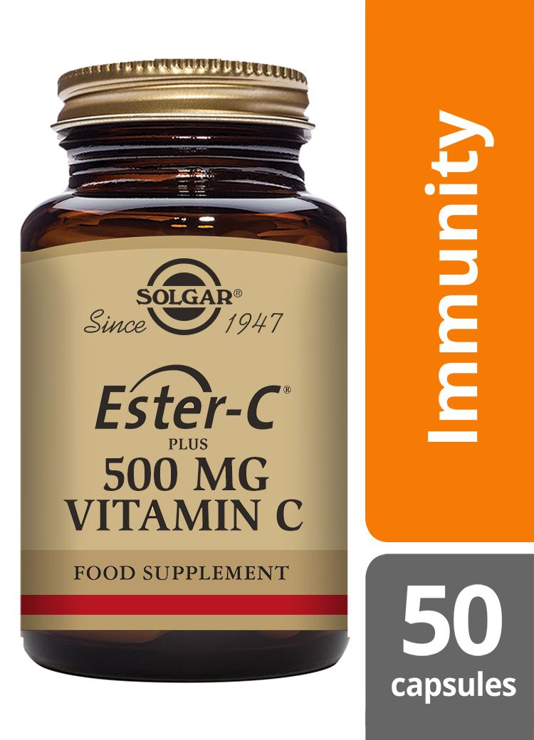 Solgar Ester-C Plus 500 mg Vitamin C - 50 Vegicaps