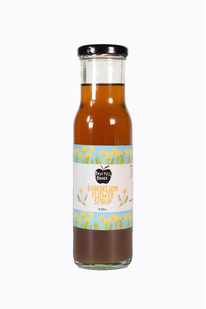 Fruits of the Forage Dandelion Flower Syrup - Vegan Honey Alternative 230ml
