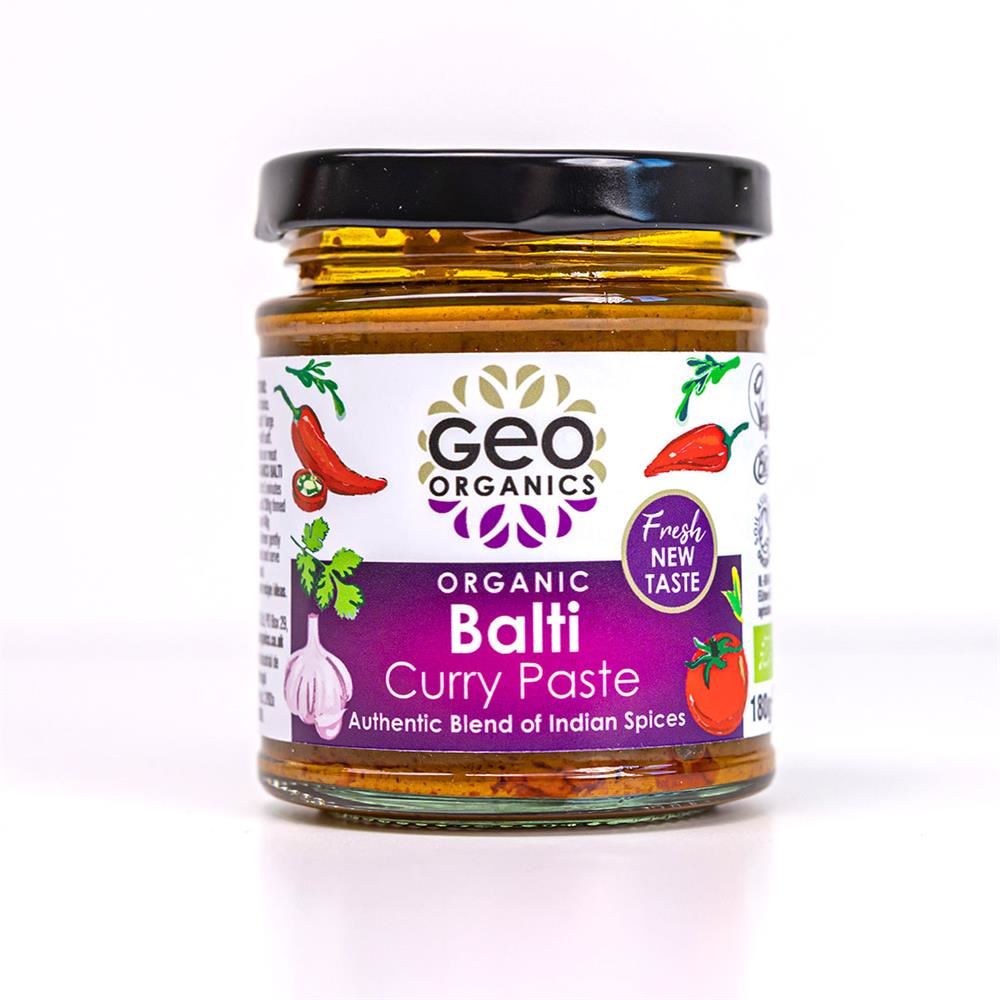 Georganics Pastes - Organic Balti Curry Paste 180g
