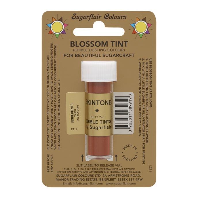 Sugarflair BLOSSOM TINT Edible Food Colour Powder - 7ml