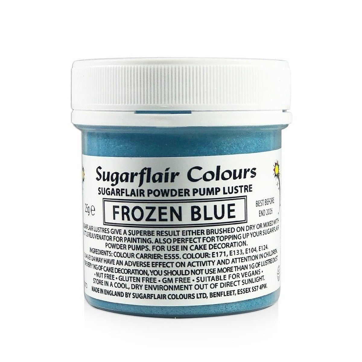 Sugarflair Powder Pump Lustre Refill 25g - All Colours - image 12