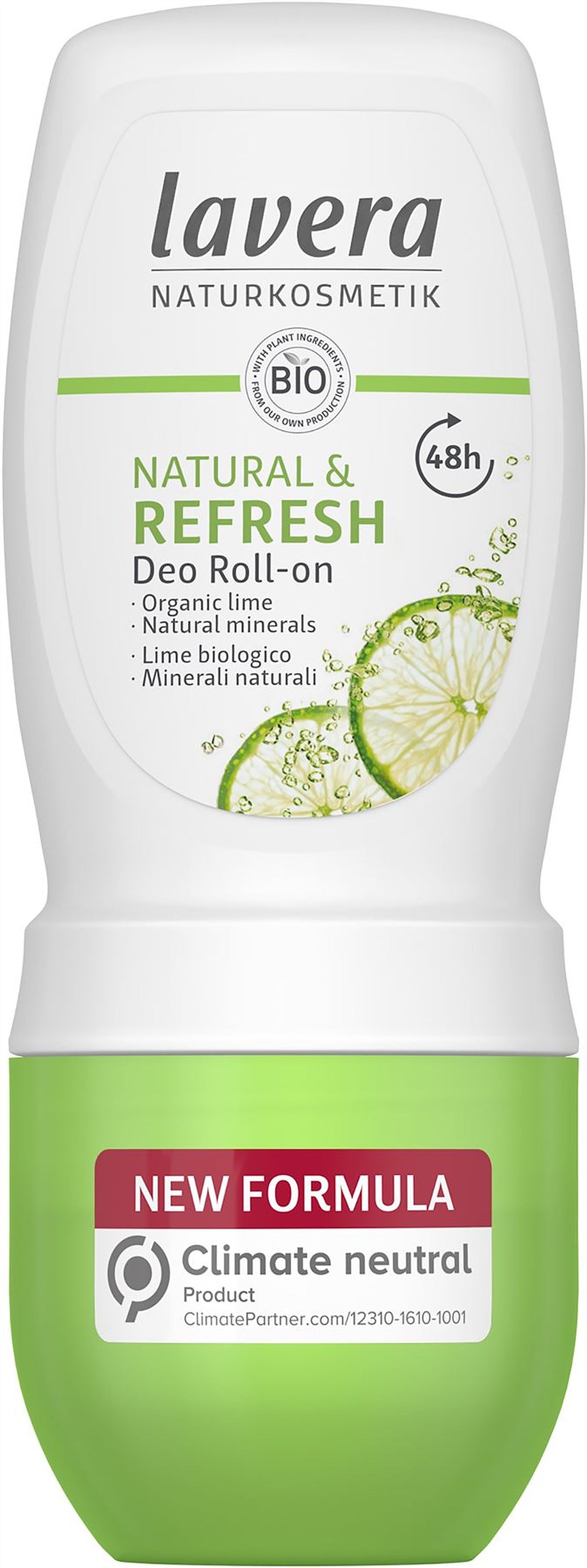 Lavera Natural & Refresh Deodorant Roll On 50ml