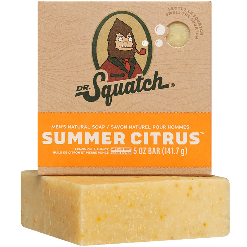 Dr Squatch natural bar soap Summer Citrus 145g