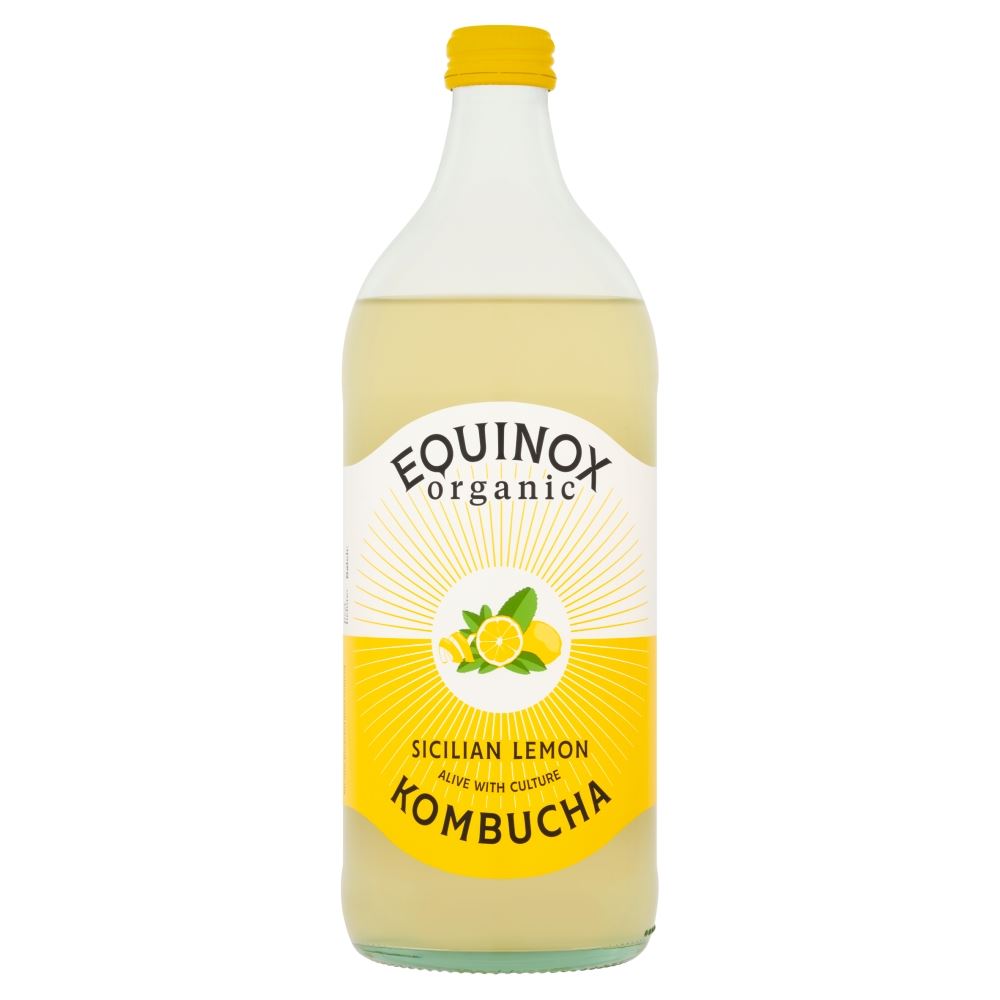 Equinox Kombucha Equinox Organic Sicilian Lemon Kombucha 750ml