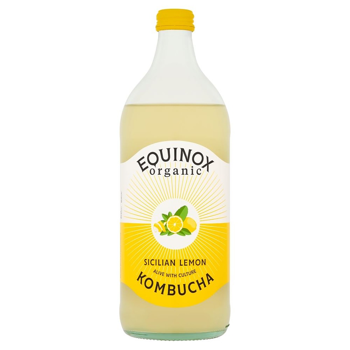Equinox Kombucha Equinox Organic Sicilian Lemon Kombucha 750ml